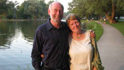 Colin and his wife Paula travelled seven continents together. Sadly, Paula passed away in February 2021.