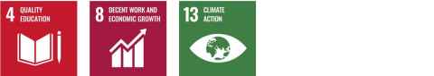 UN SDG logos.