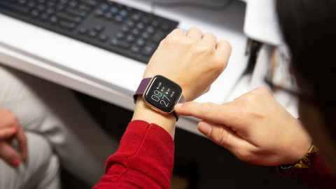 A smart watch.