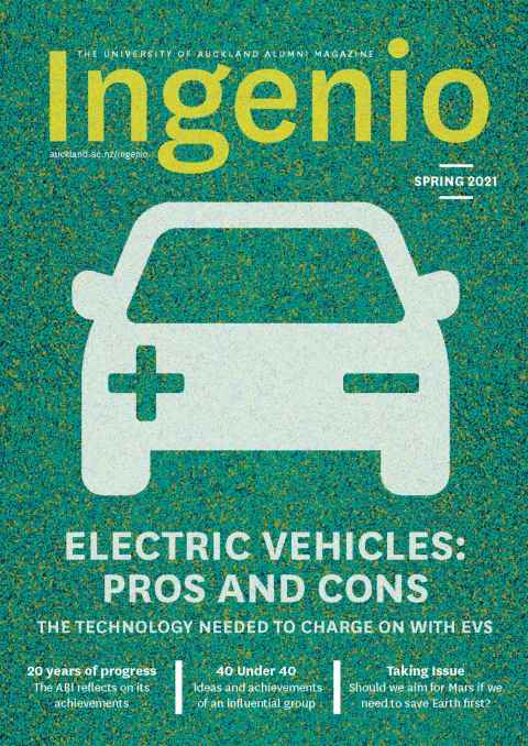 The Spring 2021 cover of Ingenio magazine.