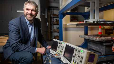 Professor Grant Covic is an expert in Inductive Power Transfer (IPT) technology.