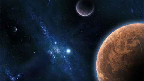 Planets and stars.