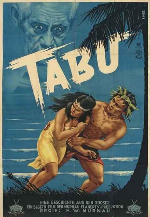 A film poster for 'Tabu'.