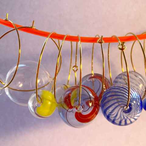 Diane Brand earrings.