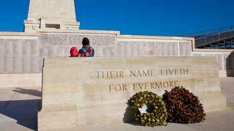 Lone Pine Cemetery and memorial, Anzac Cove, Gallipoli