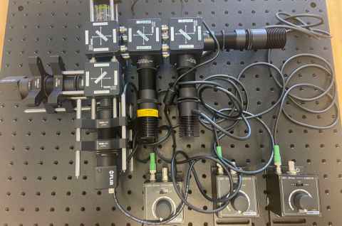 A device with wires.