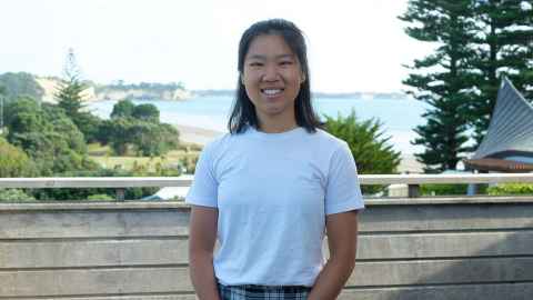 2022 scholarship recipient Justine Lee