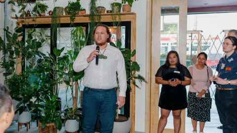 An alumni event