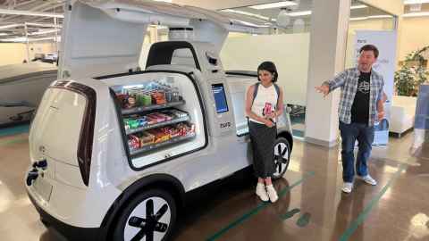 Nuro driverless cars