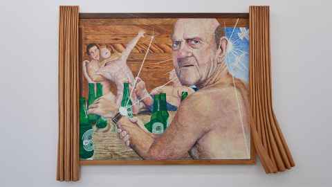 A picture featuring people and beer bottles.