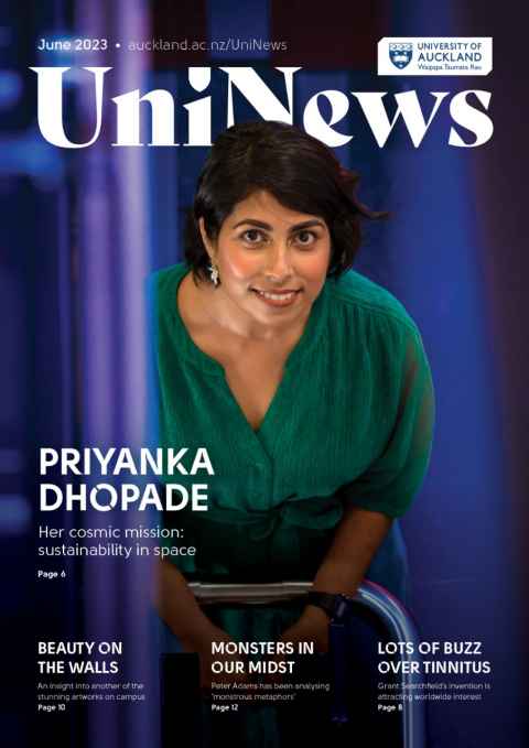 Priyanka Dhopade on the cover of June 2023 UniNews