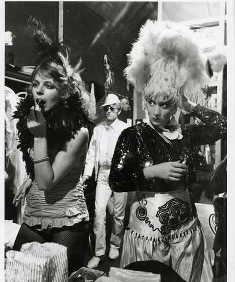 Members of Red Mole: Sally Rodwell, Deborah Hunt and Neville Purvis