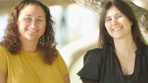 Professors Melinda Webber and Katie Fitzpatrick.