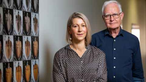 Professors Merryn Tawhai and Peter Hunter, Auckland Bioengineering Institute