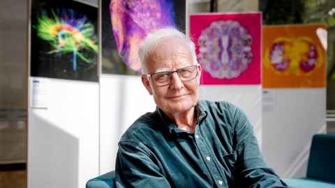 Professor Peter Hunter, the founding director of the Auckland Bioengineering Institute at the University of Auckland.