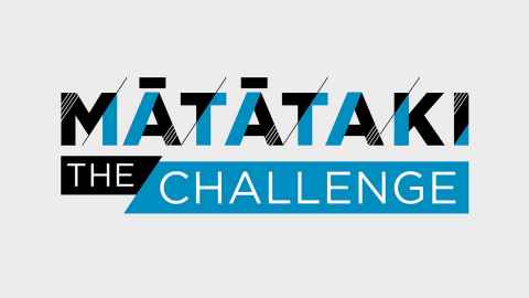 A logo with the words 'Matataki, the challenge'.