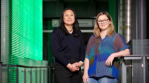 Glenis Wong-Toi and Jodie Peterson work in the Inclusive Learning team at the University, which offers support and advice to neurodivergent students. 