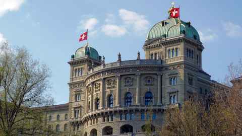 Swiss parliament istock