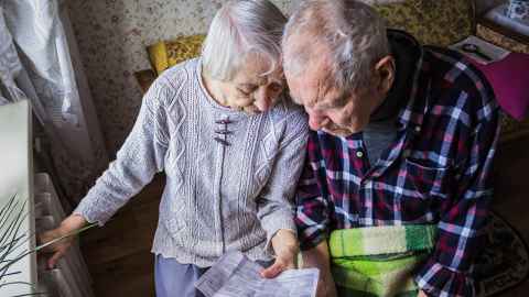 Elderly couple istock