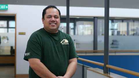 Image of Lemoa Henry Fesuluai, Sāmoa Language lecturer at the University