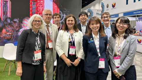 University of Auckland delegation at the Sustainable Development Congress