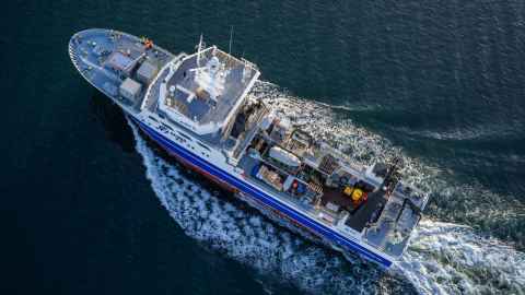 File photo of the R/V Tangaroa. Image: Dave Allen