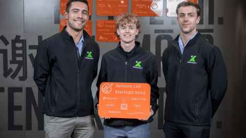 WasteXpert and their intern Chris Manning