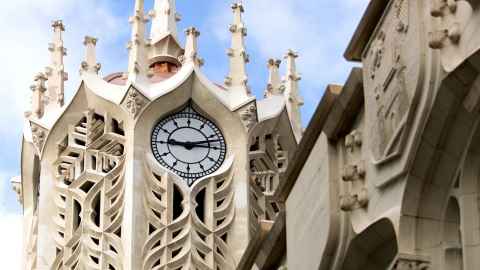 The renovated ClockTower of Waipapa Taumata Rau, University of Auckland