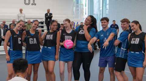 With Sulu Fitzpatrick as GS, the Sport and Rec team did well. 