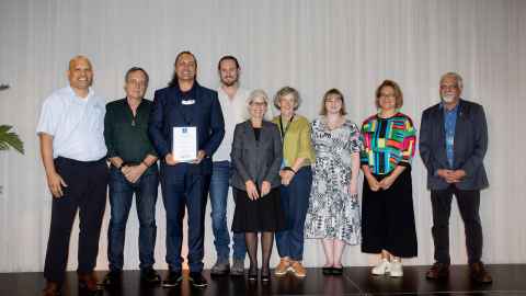 Kāhui Repatriation Care Collective were one of the five winners of the Values & Te Ao Māori Principles Award.