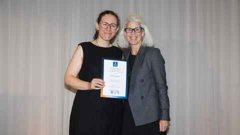 Gemma Skipper was the only individual staff member to win the Demonstrating our Values & Te Ao Māori Principles award.