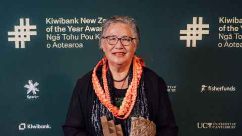Elizabeth Aroha Ellis CNZM JP. Photo: New Zealander of the Year Awards.