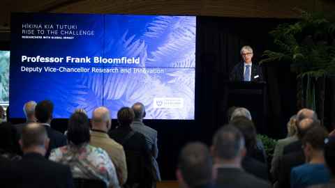 Deputy Vice-Chancellor Research and Innovation Professor Frank Bloomfield