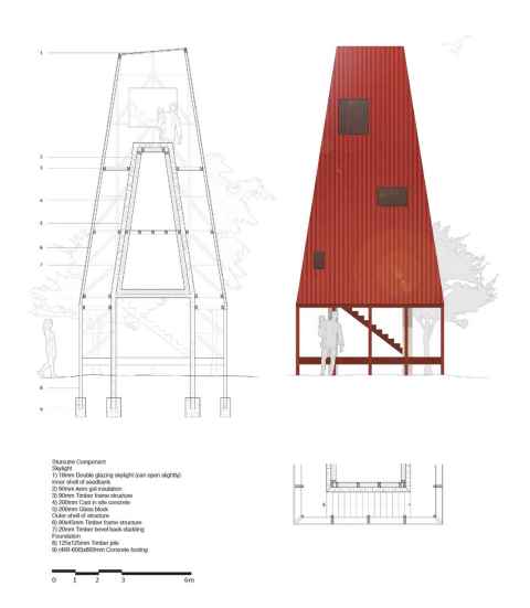 The working drawings for Olo Matamata. 