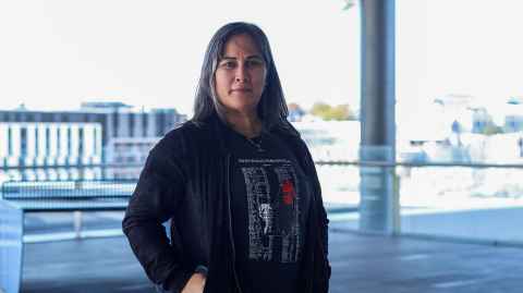 Nadine Riwai, PhD candidate at Waipapa Taumata Rau, University of Auckland. Photo: William Chea