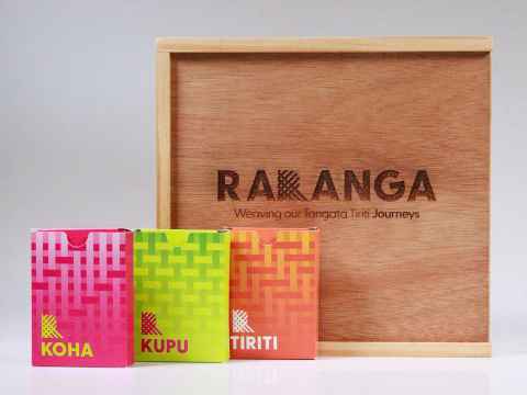 Raranga is a game created by Leah Kampkes, designed to connect and inform Tangata Tiriti (non-Māori) on Māori culture