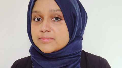 Dr Farhana Rahman, visiting Cambridge scholar.