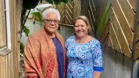 image of Sāmoa Prime Minister and Jemaima Tiatia-Siau