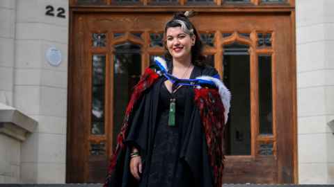 Danya Pavlović is the first in her family to go to university. Photo: Drayton Colson, D'Luxe Photography
