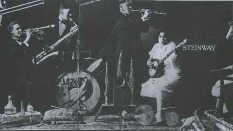 Detail from image of Walter Smiths band