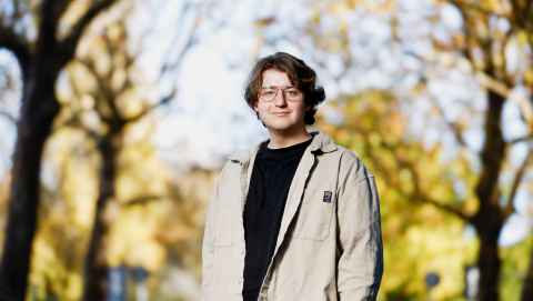 Bachelor of Arts (Honours) student Alexandru Cotos.