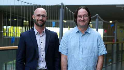 Professor Darren Svirskis and Dr Bruce Harland.