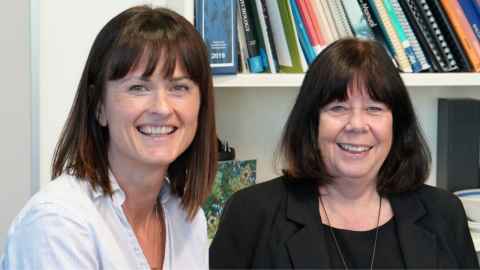 Dr Catherine Morgan and Professor Lynette Tippett are developing an AI tool to predict dementia.