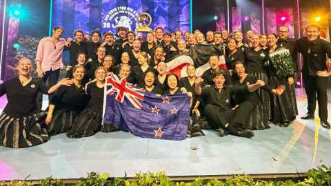 The New Zealand Youth Choir, featuring more than 20 students and alumni, were crowned Choir of the World at the prestigious Llangollen International Musical Eisteddfod in Wales. The New Zealand Youth Choir, featuring more than 20 students and alumni, were crowned Choir of the World at the prestigious Llangollen International Musical Eisteddfod in Wales.