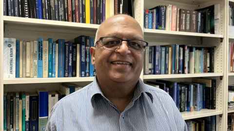 Professor Naresh Singhal says drug resistant pathogens pose a serious threat in wastewater and waterways.