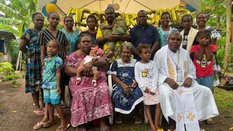 Family life in Vanuatu