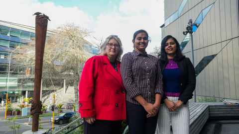 Members of the research team behind the project.