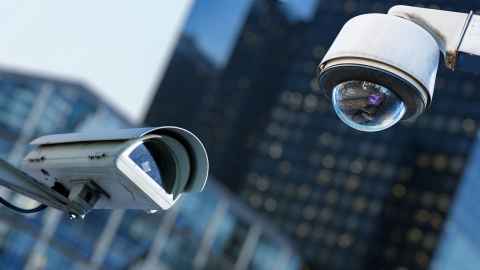 CCTV cameras in the city