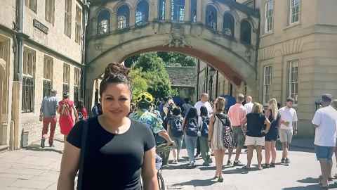 Image of Dr Suliana Mone in Oxford.