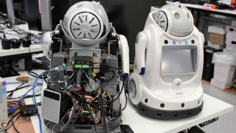 Zahra Ally is working to improve the robot, iRobi, so it can better meet the needs of older people.
